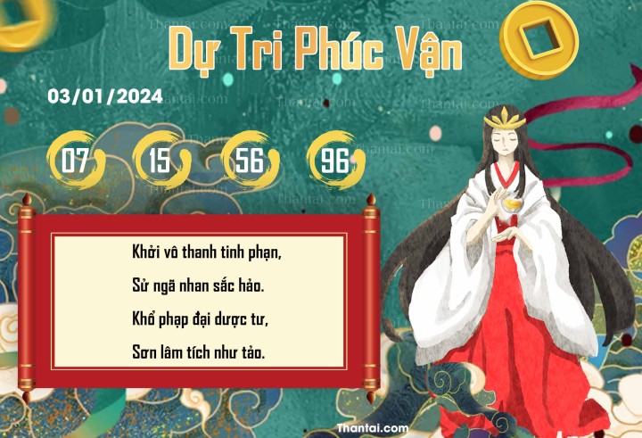 DỰ TRI PHÚC VẬN 19/12/2023