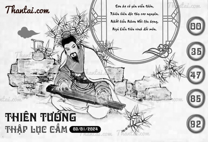 THIÊN TƯỚNG THẬP LỤC CẦU 19/12/2023