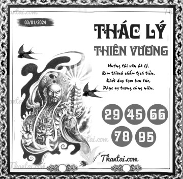 THÁC LÝ THIÊN VƯƠNG 03/01/2024