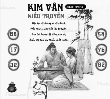 KIM VÂN KIỀU TRUYỀN 03/01/2024