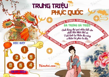 Trưng Triệu Phục Quốc 04/01/2024