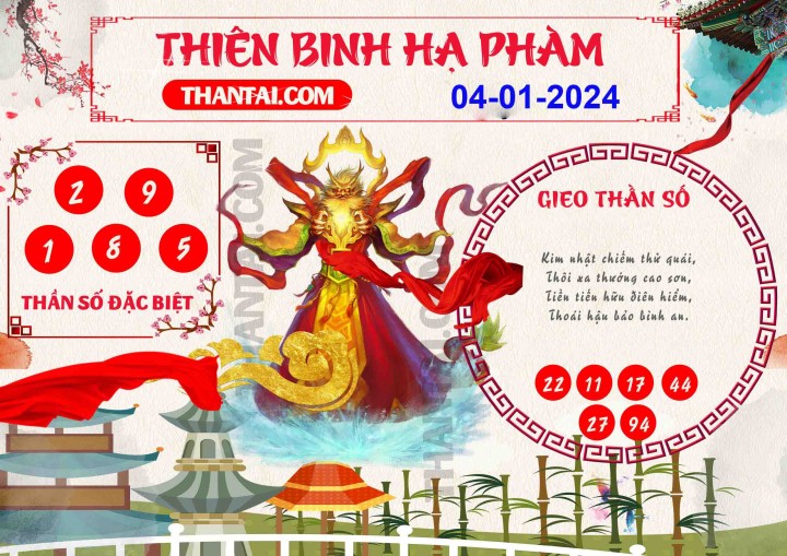 Thiên Binh Hạ Phàm 20/12/2023