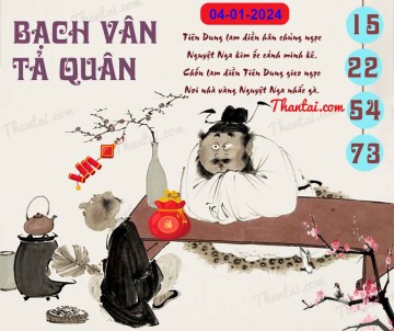 Bạch Vân Tả Quân 04/01/2024