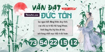 Văn Đạt Đức Tôn 04/01/2024