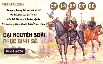 Đại Nguyên Soái 04/01/2024