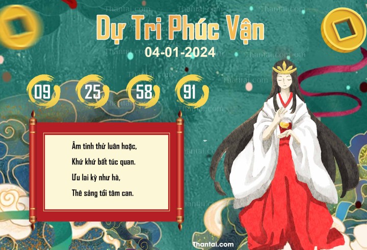 DỰ TRI PHÚC VẬN 20/12/2023