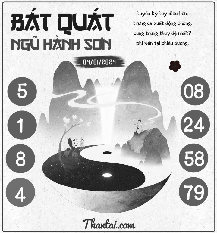 BÁT QUÁI NGŨ HÀNH SƠN 20/12/2023