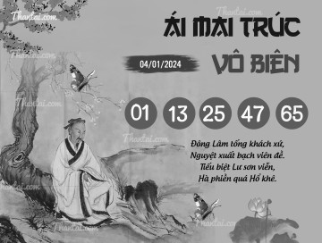 ÁI MAI TRÚC VÔ BIÊN 04/01/2024