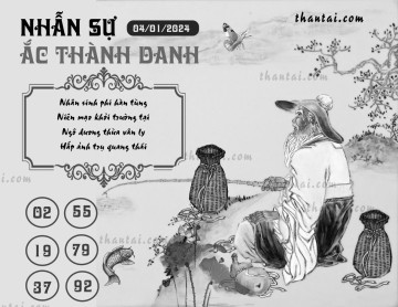 NHẪN SỰ ẮC THÀNH DANH 04/01/2024