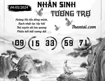 NHÂN SINH TƯƠNG TRỢ 04/01/2024