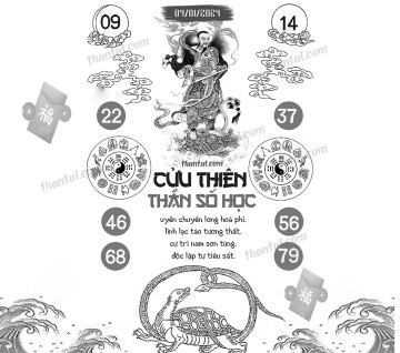 CỬU THIÊN THẦN SỐ HỌC 04/01/2024