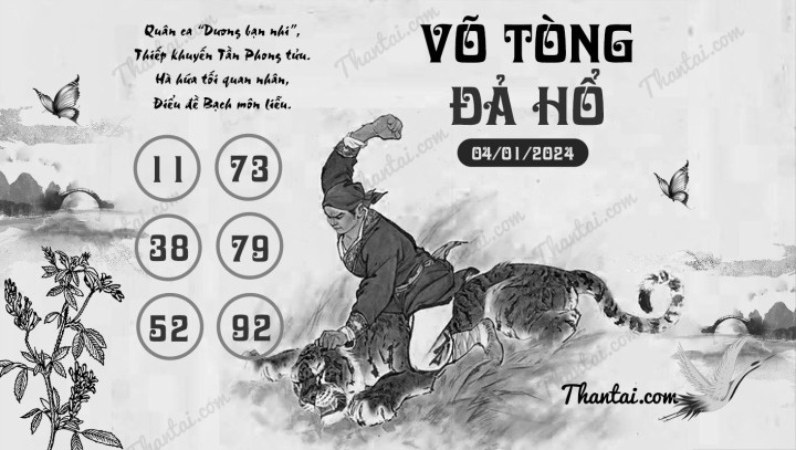VÕ TÒNG ĐẢ HỔ 20/12/2023