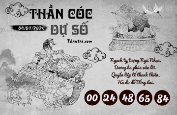 THẦN CÓC DỰ SỐ 04/01/2024