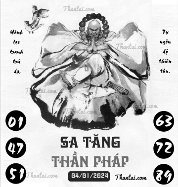 SA TĂNG THẦN PHÁP 04/01/2024