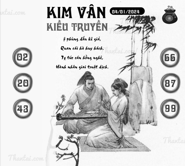 KIM VÂN KIỀU TRUYỀN 20/12/2023