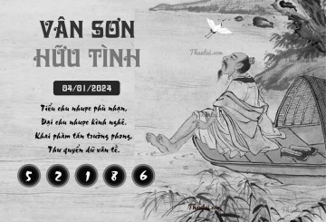 VÂN SƠN HỮU TÌNH 04/01/2024