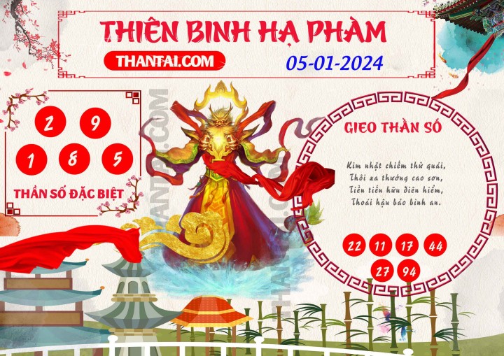 Thiên Binh Hạ Phàm 21/12/2023