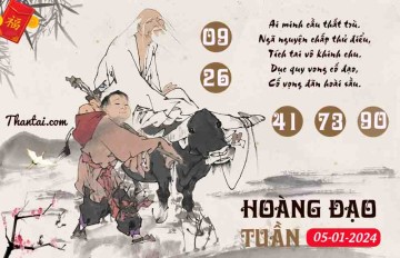 HOÀNG ĐẠO TUẦN 05/01/2024