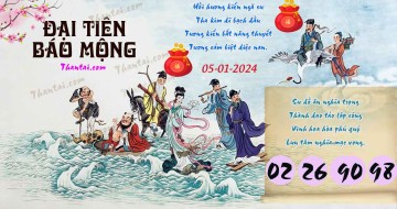 Đại Tiên Báo Mộng 05/01/2024