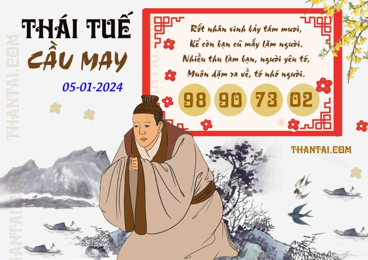 Thái Tuế Cầu May 21/12/2023
