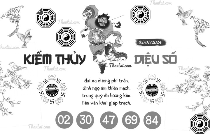 KIẾM THỦY DIỆU SỐ 21/12/2023
