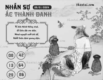 NHẪN SỰ ẮC THÀNH DANH 05/01/2024