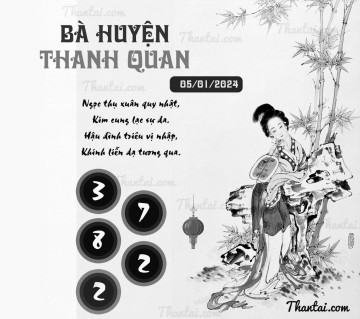 BÀ HUYỆN THANH QUAN 05/01/2024