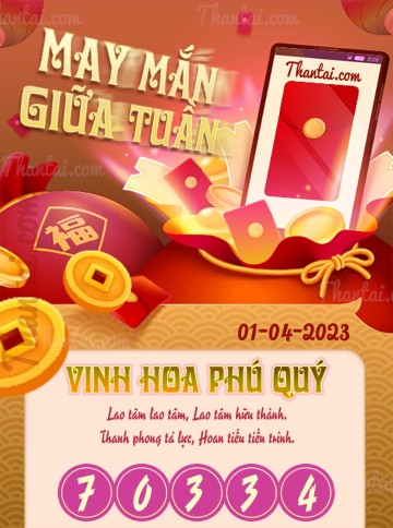 May Mắn Giữa Tuần 01/04/2023