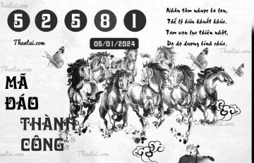 MÃ ĐÁO THÀNH CÔNG 05/01/2024