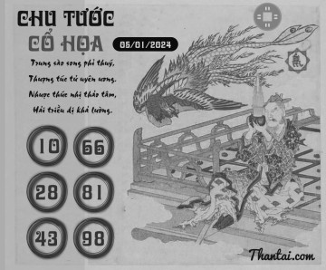 CHU TƯỚC CỔ HỌA 05/01/2024