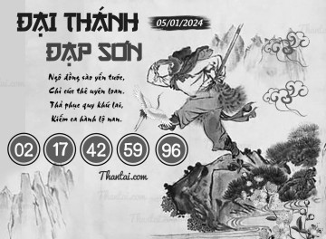 ĐẠI THÁNH ĐẠP SƠN 05/01/2024