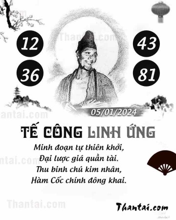 TẾ CÔNG LINH ỨNG 05/01/2024