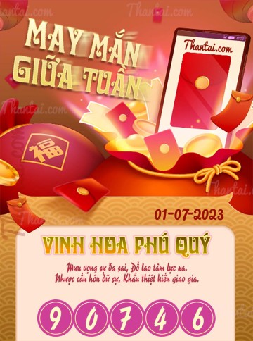 May Mắn Giữa Tuần 01/07/2023