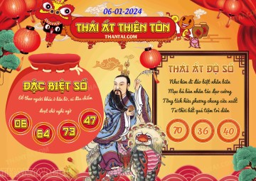 Thái Ất Thiên Tôn 06/01/2024