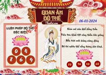 Quan Âm Độ Thế 06/01/2024