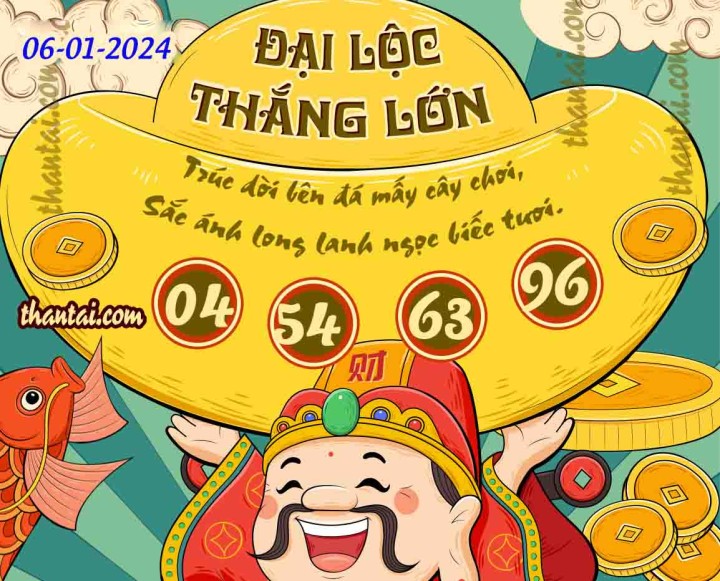 ĐẠI LỘC THẮNG LỚN 22/12/2023