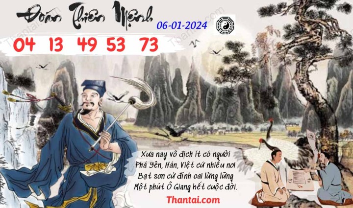 Đoán Thiên Mệnh 22/12/2023