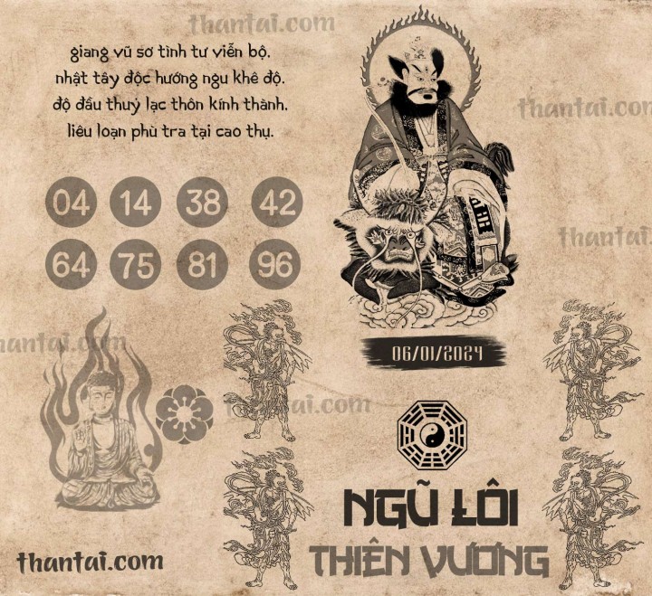 NGŨ LÔI THIÊN VƯƠNG 22/12/2023
