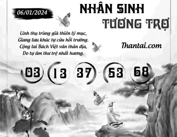 NHÂN SINH TƯƠNG TRỢ 06/01/2024