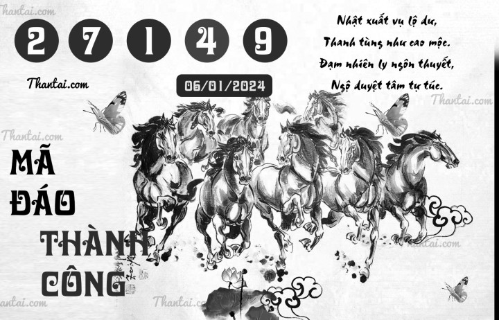 MÃ ĐÁO THÀNH CÔNG 22/12/2023