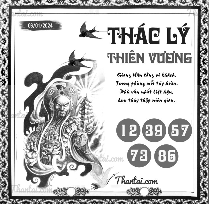 THÁC LÝ THIÊN VƯƠNG 22/12/2023