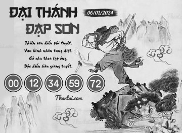 ĐẠI THÁNH ĐẠP SƠN 06/01/2024