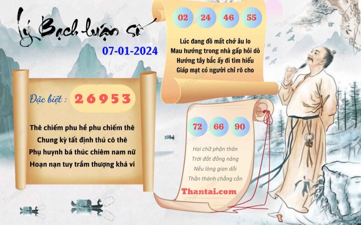 Lý Bạch Luận Số 23/12/2023