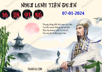 Ngọa Long Tiên Đoán 07/01/2024