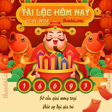 Tài Lộc Hôm Nay 07/01/2024