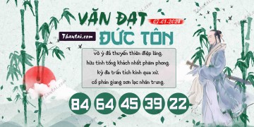 Văn Đạt Đức Tôn 07/01/2024