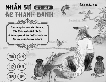 NHẪN SỰ ẮC THÀNH DANH 07/01/2024