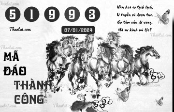 MÃ ĐÁO THÀNH CÔNG 07/01/2024