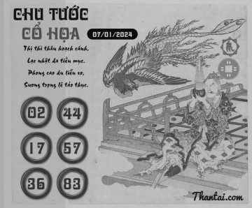 CHU TƯỚC CỔ HỌA 07/01/2024