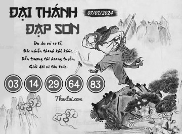 ĐẠI THÁNH ĐẠP SƠN 07/01/2024